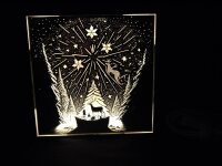 Spiegelbox Tannenbaum & Lichtung