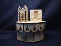 Geschenkverpackung Torte