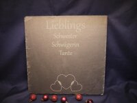 Personalisierte Schieferplatte 30 cm x 45 cm