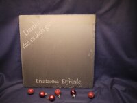 Personalisierte Schieferplatte 30 cm x 45 cm