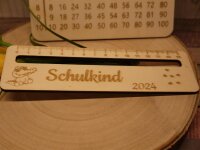 Leselernhilfe Lineal mit 1*1 Tafel