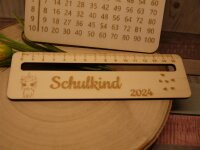 Leselernhilfe Lineal mit 1*1 Tafel