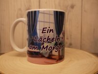 Einhorn Lächeln am Morgen