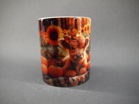 Highland Cow gestreifte Decke