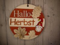 Herbst Schild