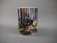 Wolf im Wald