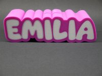 Personalisierte 3D-Spardose mit Namen – Zweifarbiges Design aus PLA – Individuelles Geldgeschenk für Kinder & Erwachsene