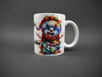 Gestresster Schneemann