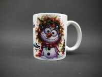 Verrückter Tannen-Schneemann