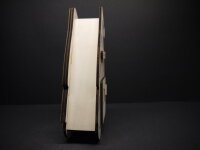 Holz-Wichtel mit warmem LED-Licht – handgefertigte Weihnachtsdekoration in zwei Designs