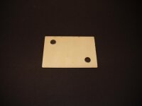 Geschenk für Lieblingsmensch | Holz Deko Schild Spruch | Ich mag dich ein bisschen mehr | Partner Geschenk Jahrestag Valentinstag Deko zum Hängen Aufsteller Magnet
