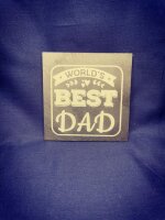Untersetzer "Best DAD"