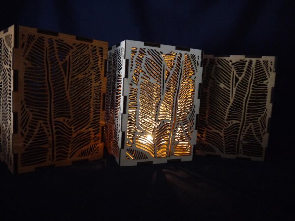 Laterne Zebra Design