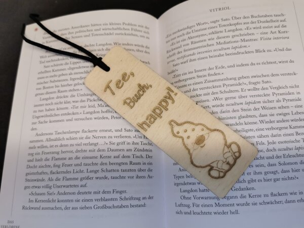 Tee, Buch, happy!